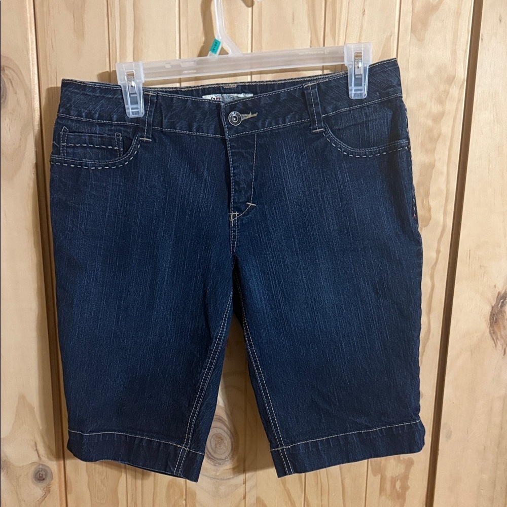YMI Kids Dark Blue Denim Shorts
